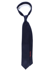 3 Fold Tie SEMANTICA in Silk Gauze Dark Blue Carpe Diem