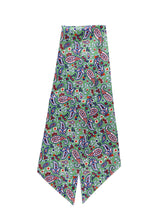 Foulard twilly verde chiaro in seta panama ABISSO