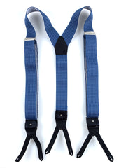 Elastic Y-brace with laces and clips ELASTIC Beige