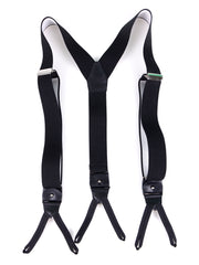 Elastic Y-brace with laces and clips ELASTIC Beige