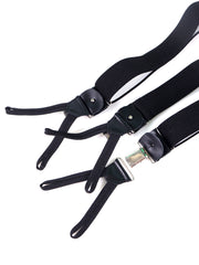 Elastic Y-brace with laces and clips ELASTIC Beige