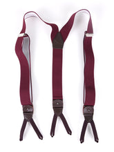 Y-shaped elastic brace with laces and clips ELASTIC Bordeaux