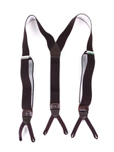 Elastic Y-brace with laces and clips ELASTIC Blue