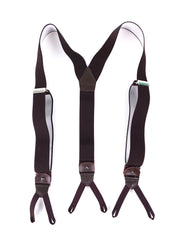 Elastic Y-brace with laces and clips ELASTIC Blue