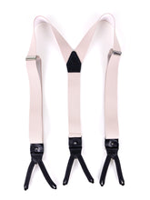 Elastic Y-brace with laces and clips ELASTIC Blue