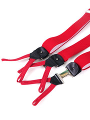 Elastic Y-brace with laces and clips ELASTIC Beige