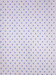 Cravatta 3 pieghe CANDORE seta inglese stampata bianco