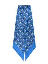 Twilly turchese in seta twill Caren