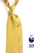 Cravatta 3 pieghe CONNORS in seta tessuta oro