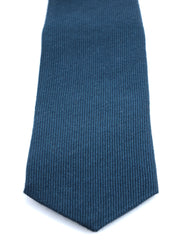 Cravatta verde foresta 3 Pieghe TINA in lana/seta