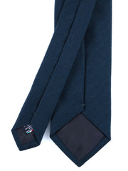 KIKKY 3-Fold Wool/Silk Forest Green Tie