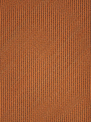 Cravatta arancione 3 Pieghe TINA in lana/seta