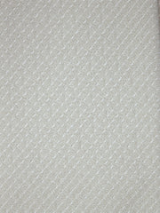 Cravatta 3 Pieghe avorio in seta tessuta FANSTA