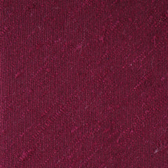 Cravatta 3 Pieghe bordeaux FARMA Seta shantung