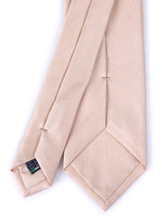Cravatta color nude 3 pieghe DACCA in seta stampata lusso