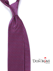 FAKITA Red satin silk 3 Fold Necktie