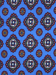 Cravatta celeste sartoriale sfoderata MARIKA in lino/seta