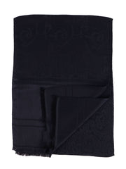 Sciarpa DANIEL in seta nero