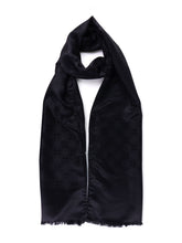 Sciarpa in seta nero DESIGN