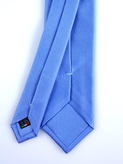 Cravatta Celeste 3 pieghe DACCA in seta lusso