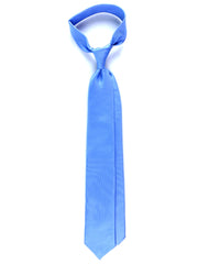 Cravatta Celeste 3 pieghe DACCA in seta lusso