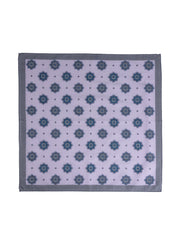 Fazzoletto da taschino XL rosa in puro cotone SHAKI