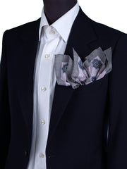 Fazzoletto da taschino XL rosa in puro cotone SHAKI