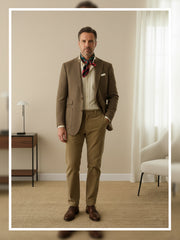 Foulard verde 70x70cm in seta stampata HORSES