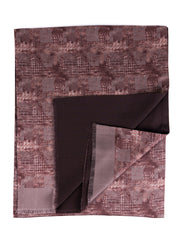 Sciarpa doppiata in seta\lana stampata MANILA beige