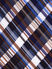 Cravatta 3 pieghe LEVANTE seta jacquard blu chiaro