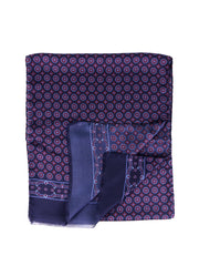 Sciarpa in seta stampata blu ONLY