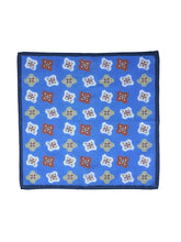 Fazzoletto da taschino celeste in cotone GIANGY