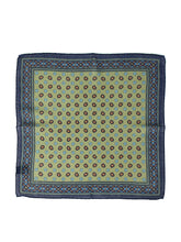 Fazzoletto da taschino verde in lana e cashmere NICOLA