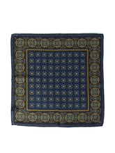 Fazzoletto da taschino viola in lana e cashmere SAMBA