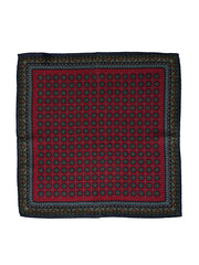 Fazzoletto da taschino rosso in lana e cashmere BRITANY
