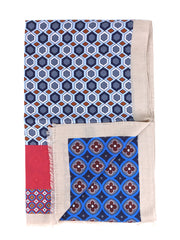 Beige scarf in modal/wool LUDICA