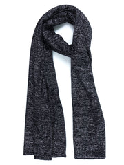 GLITTER Viscose/Polyester Scarf Black/Grey