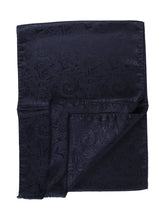 Sciarpa in pura seta stampata PEYTON Nero