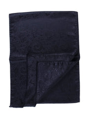 Sciarpa in pura seta stampata PEYTON Nero