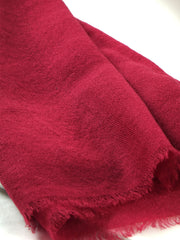 Stola bordeaux in lana e cashmere DIXXIE