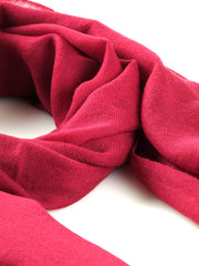 Stola bordeaux in lana e cashmere DIXXIE