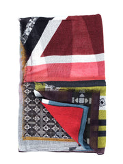 Stola/sciarpa fucsia in pura lana GINEVRA