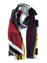 Stola/sciarpa fucsia in pura lana GINEVRA