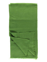 Stola verde in lana e cashmere DIXXIE