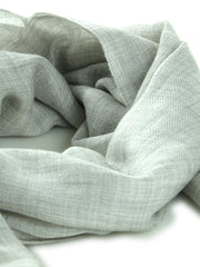 Stola grigio in lana e cashmere DIXXIE