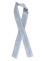 Sciarpa JAMIE in pura seta stampata Grigio