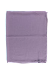 Sciarpa rosa antico in pura seta georgette PERLA