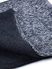 Infinity scarf in wool/acrylic grey MAGLIO