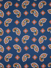 Foulard TRON verde in seta stampata