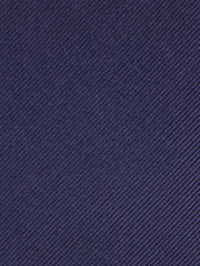 Cravatta 3 pieghe UNIVERS in seta tessuta Blu avion
